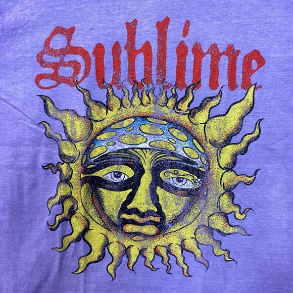 Sublime 40 oz to Freedom Sun Logo T Shirt Medium - Picture 2 of 4